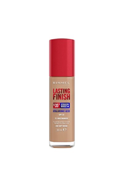 London Set of 2 x Lasting Finish Foundation, 35H, 200 Soft Beige, 30 ml