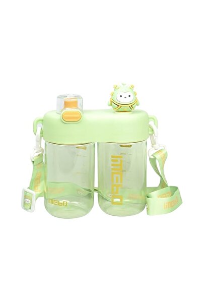 ONMART Twin Compartment Water Bottle| Carry Two Beverages| Ideal for Twins| S...