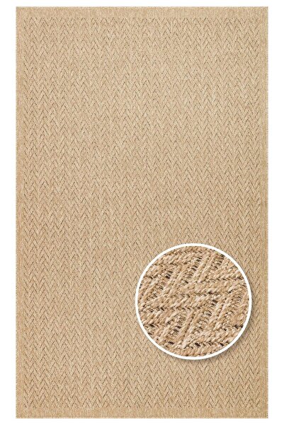 halinet Halı.Net Beige Modern Washable Non-Slip Living Room Carpet Eco-Salda-...