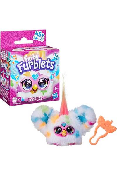 Furby دمية فربليتس لولاي الصغيرة مع أكثر من 45 صوتًا وموسيقى