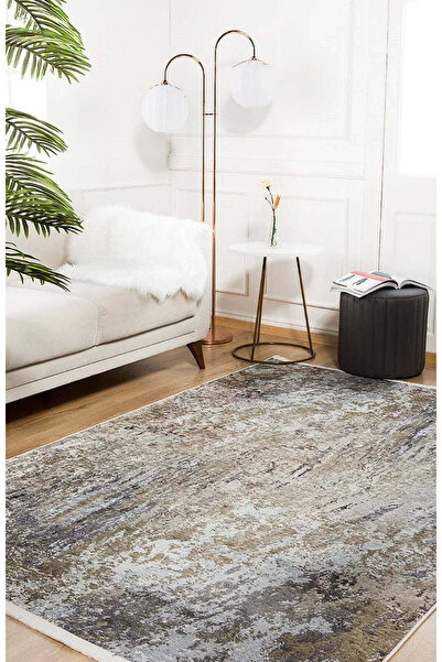 halinet Halı.Net Cream Vintage Antique Washable Non-Slip Living Room Carpet H...