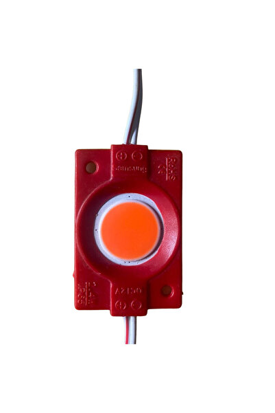 DELIGHT RED COB LED module 9 LEDs 2.4W/200lm/IP65/12V
