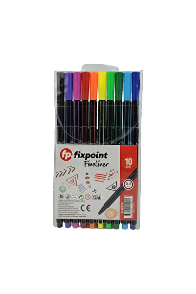 BİGÜMEX قلم فاينلاينر 12×24 10 قطع في عبوة FIXPOINT-P0216