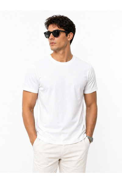 Piano Luce Premium Men's T-Shirt 50% Cotton 50% Polyester Soft Durable Fabric...