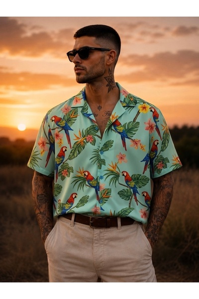 MFU collection Oversize Viscose Shirt