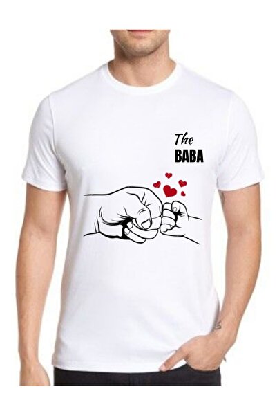 Krays Custom Design the Baba Printed Black & White T-Shirt Father's Day Gift ...