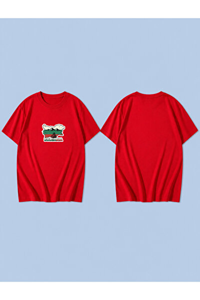 LORVEX Majica kratkih rukava, oversize, unisex, 100% pamuk, udoban kroj, prem...