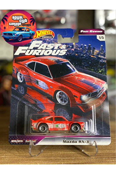 HOT WHEELS MAZDA RX-3 - FAST AND FURIOUS - FAST REWIND - PREMIUM - (1/64)