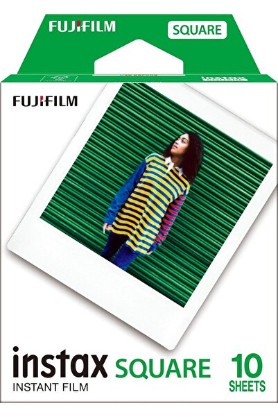 Instax فيلم مربع الشكل من فوجي، 10 لقطات/فيديو وصور