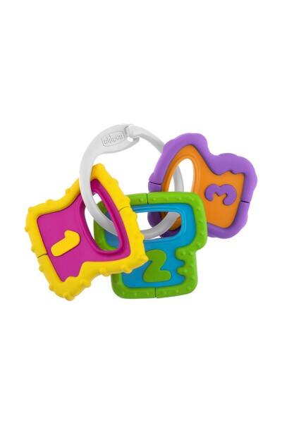 Chicco Baby Sense & Focus Baby Teether Colored Keys (Y02-05953-00)