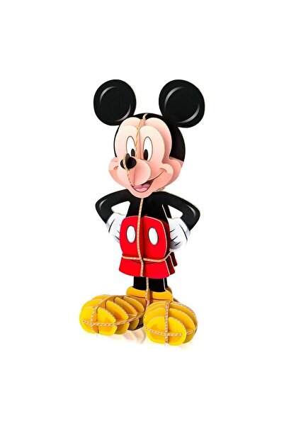 Mickey Mouse Σετ 2 παζλ Κλασικό 22,5x33,5εκ. 104 τεμάχια, 3D 10x9x21εκ.