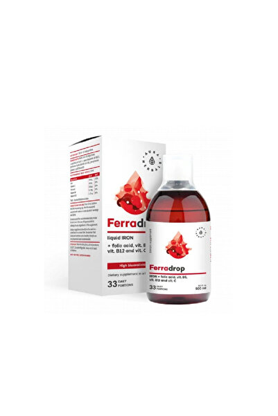 Aura Herbals Ferradrop Fier Lichid + Acid Folic (500 ml)