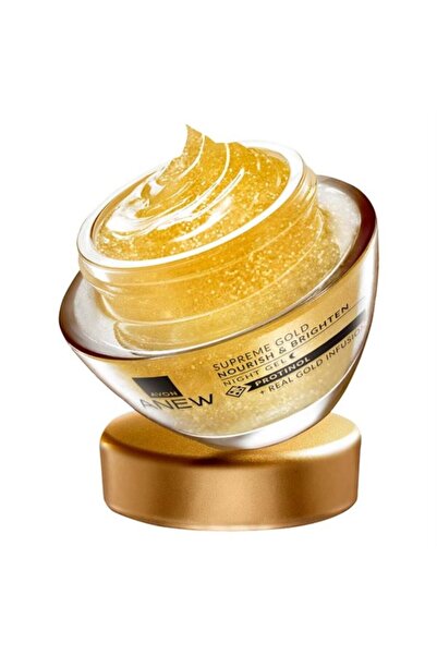 AVON Set anti-îmbătrânire 3 piese - Tratament de noapte suprem 50 ml, Ser de reînnoire 10 ml, Mască facială 75 ml