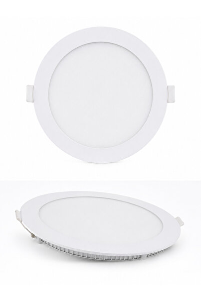 Helios HS1004 15W Sıva Altı LED Panel Beyaz Işık Yuvarlak Spot Armatür