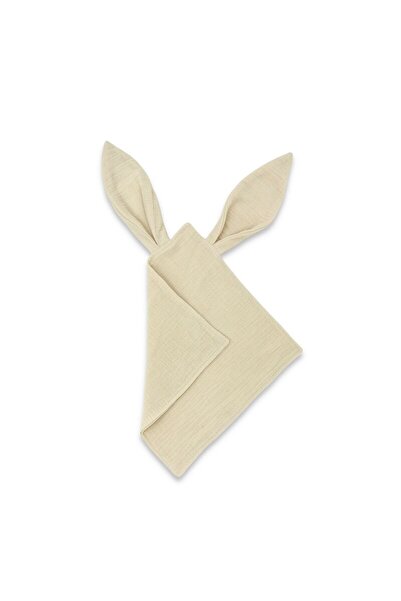 Qmini Sensory textile toy, Qmini, With rattling ears, 30 x 30 cm, Made of dou...