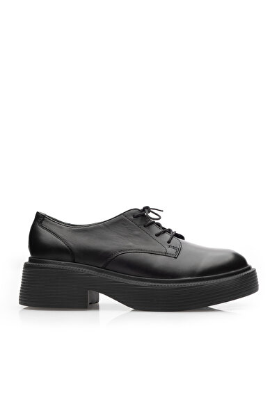 UrbanShoes Pantofi casual damă din piele naturală, Leofex - 379 Negru Box