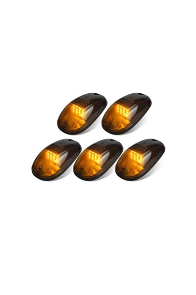 Led Light Alex Set de 5 lămpi LED de tavan, culoare galbenă, 12 V