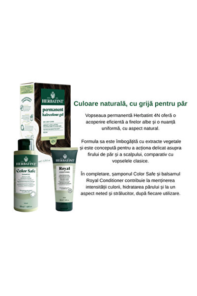 Herbatint Hair dye care package 4N