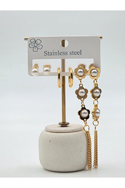 Bozhi Steel Earrings Business Woman Style Stylish Gift