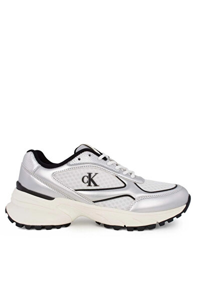 Calvin Klein Γυναικεία Hike Sneakers Ασημί YW0YW02063-0IX