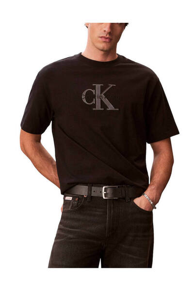 Calvin Klein Ανδρικό T-shirt Μαύρο LV04RF819G-UB1