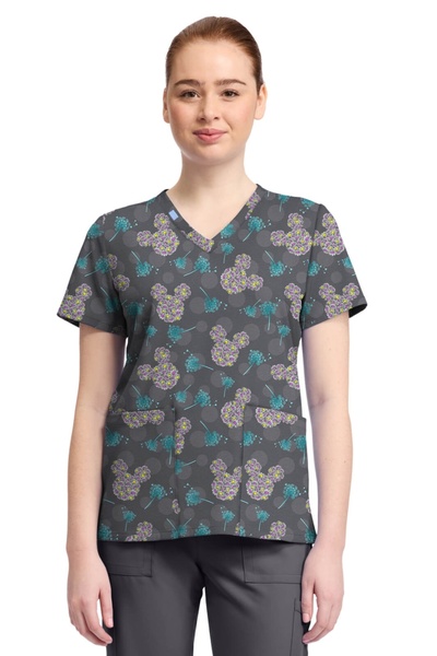 Cherokee UNIFORMS Cherokee Tooniforms TF796 Bluză medicală de damă Disney Dan...
