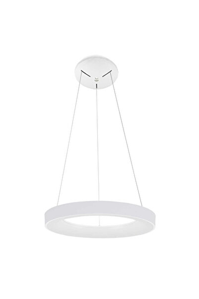 Italux Lampă suspendată LED Giulia, Albă, Modernă, din Aluminiu/Acril, Ø48cm,...