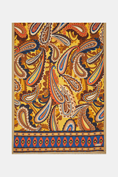 Vakko ŞAL DESENLİ KAŞMİR İPEK ŞAL