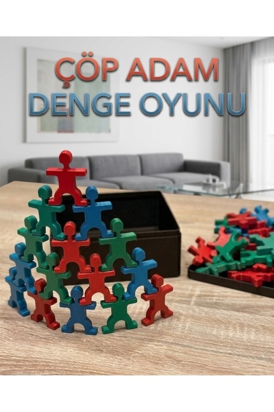 3D Çöp adam denge oyunu
