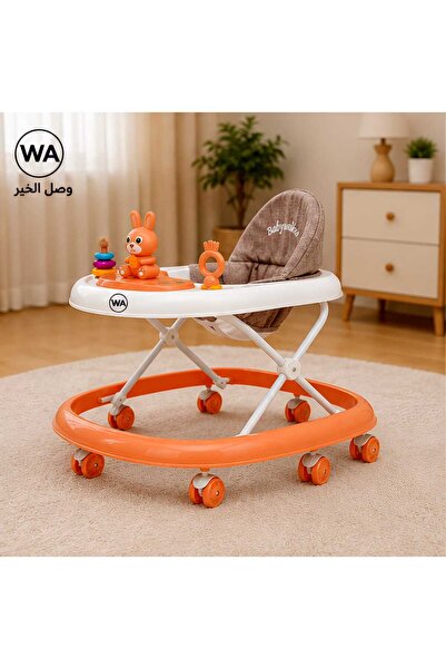 WASL ALKHAIR مشاية أطفال متعددة الأنشطة مع ألعاب تعليمية – كرسي مشي للأطفال ب...