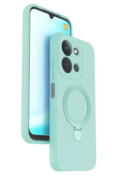 New Face Gldisptm Redmi 15C 4g Regal Cover with Magsafe Stand - (172212) Aqua...