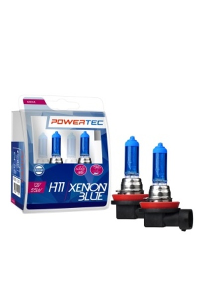 Aftermarket Set Becuri Powertec H11 Xenon Blue