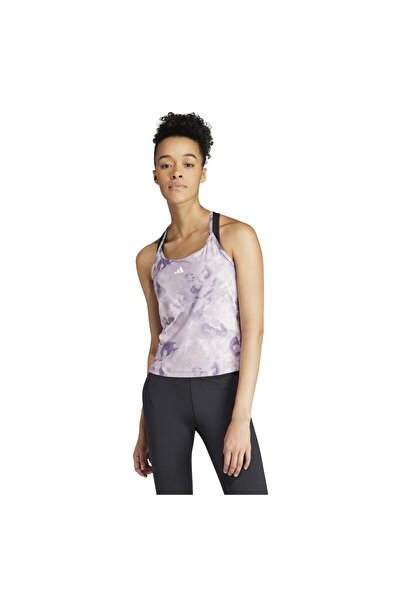 adidas Femei& # x27;s Train-Essentials Maiou cu imprimeu floral tie-dye L