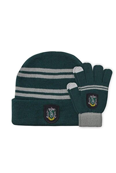 Cinereplicas Set Caciula + Manusi Harry Potter Slytherin