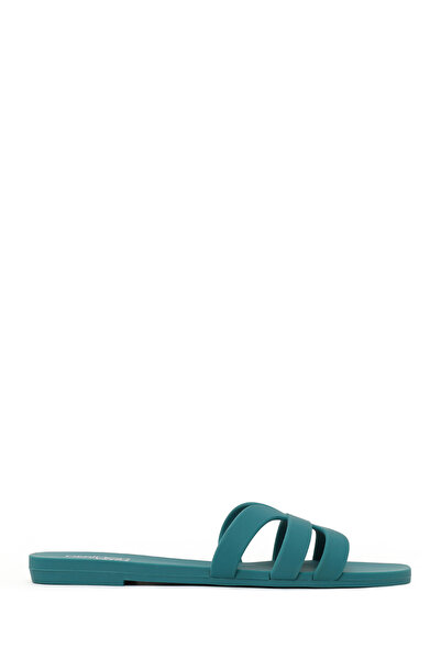 Derimod Women's Green Jelly Slippers 26Sfe4973Pv