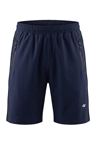 Cross Time Men's Navy Blue 4043 Men's Sportswear Lined Shorts Swimsuit 4043-01