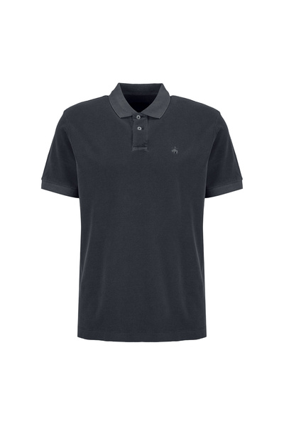 BROOKS BROTHERS Antrasit Erkek Standart Fit T-Shirt BBSS26MTS004