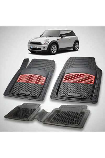 TEAMCAR MINI Hatch R56 2006-2013 Πατάκια δαπέδου |   Κόκκινη Έκδοση – Ομαδικό...
