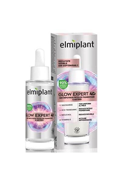 ELMIPLANT Set 2 x Ser Fata Glow Expert 4D, 30 ml