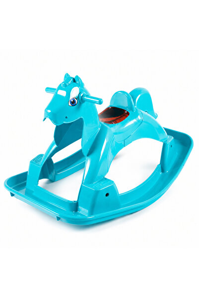 Doloni Calut balansoar pentru copii Turquoise, design ergonomic, cu manere de...
