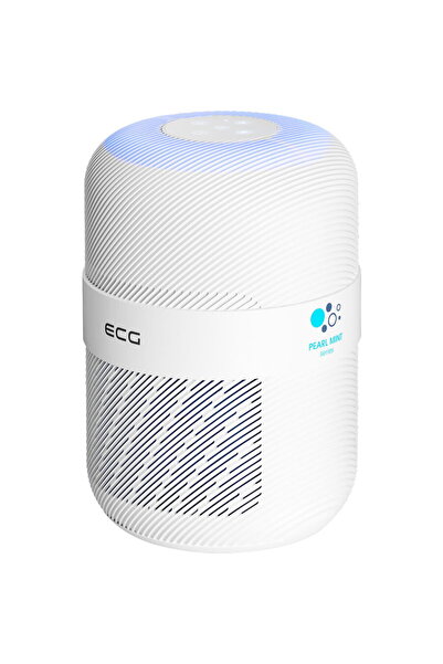ECG AP1 Compact Pearl air purifier, 30 W, Wi-Fi, 3 speeds, ionization, aromat...