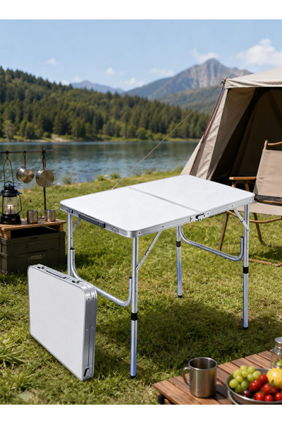 Generic Aluminum alloy folding table for outdoor camping, picnics, barbecues,...