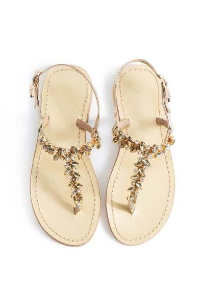 MaiaMarca Maia Sette Stone Sandals - Gold