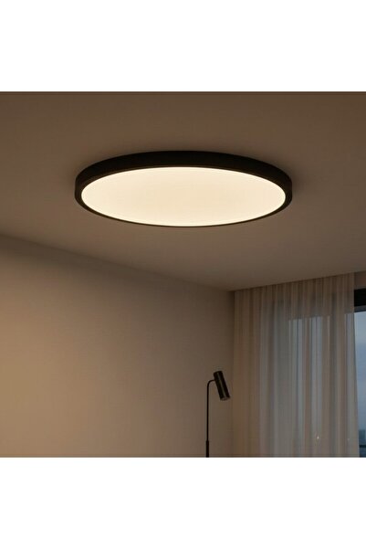DELIGHT Plafoniera led VERSA IP40 Rama Neagra Fi500, 40W, 3000-6500K