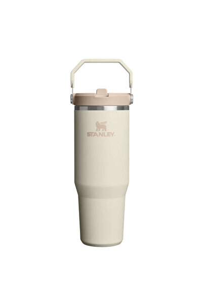 Stanley The IceFlow Flip Straw Pipetli Termos Bardak 0,89 LT Cream