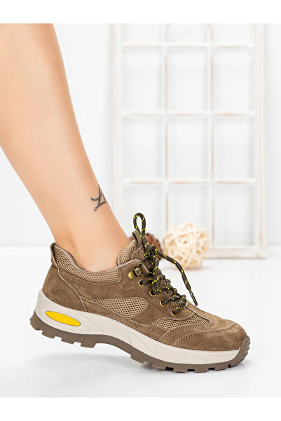 Berliner Pantofi Casual Dama din piele naturala K22112 Kaki
