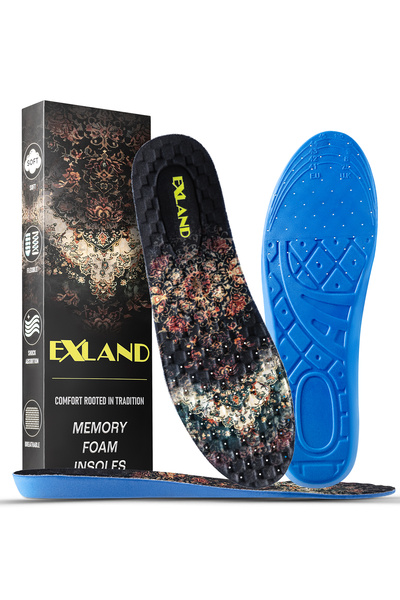 Exland Çocuklar Için Yumuşak Ortopedik Memory Foam Iç Tabanlık – Rahat Ve Kon...