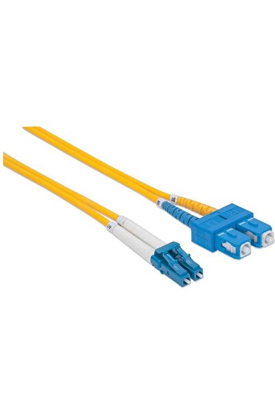 Intellinet Soluții de Rețea Cablu Patch Optic LC-SC, 2m, 9/125, OS2 (302686)