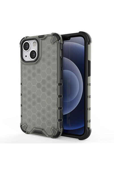 Hurtel Husă tip fagure cu protecție tip armură și bumper din TPU pentru iPhon...