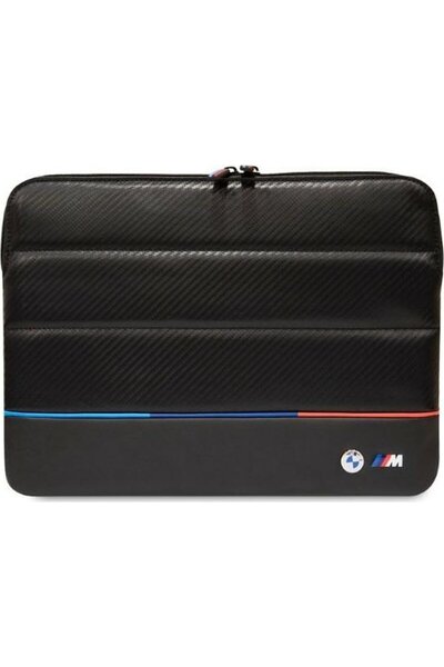 BMW BMCS14PUCARTCBK Manșon de 14 inch negru Carbon Tricolor